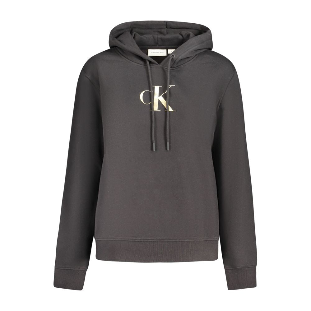 Calvin Klein Nero Cotton Women Sweatshirt - GET THE BRAND