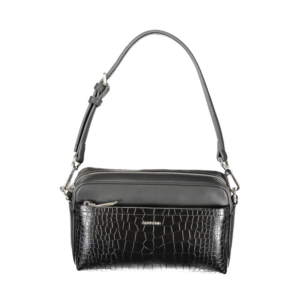 Calvin Klein Nero Poliuretano Donna Borsa - GET THE BRAND