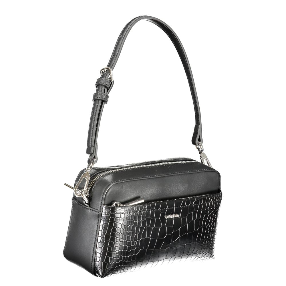 Calvin Klein Nero Poliuretano Donna Borsa - GET THE BRAND