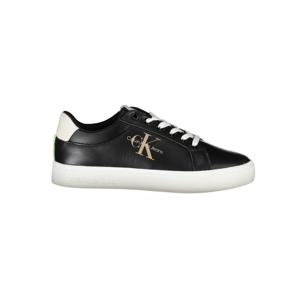 Calvin Klein Nero Polyester Women Sneaker - GET THE BRAND