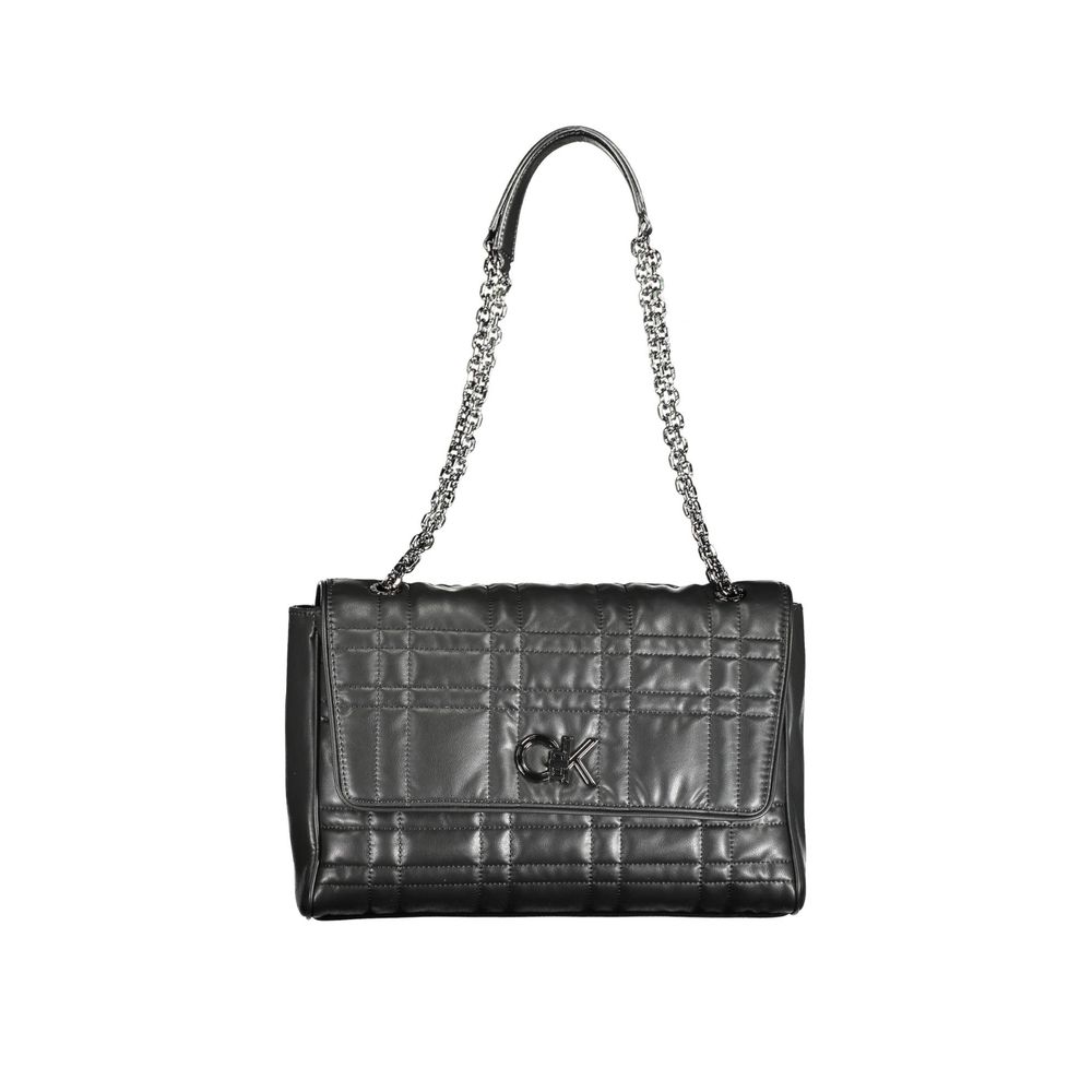 Calvin Klein Nero Polyester Womens Handbag - GET THE BRAND