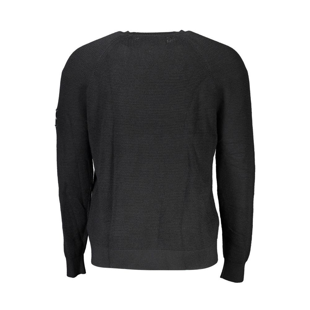 Calvin Klein Nero Wool Mens Sweater - GET THE BRAND