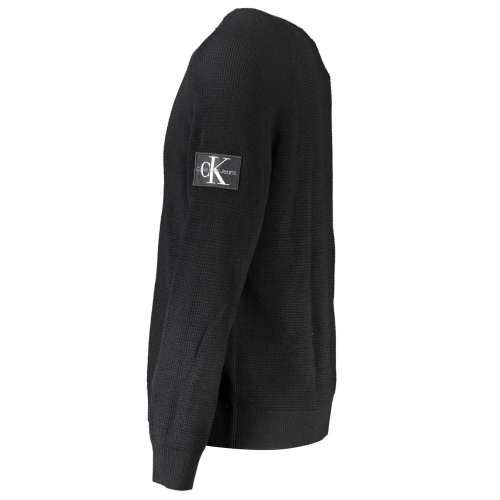 Calvin Klein Nero Wool Mens Sweater - GET THE BRAND