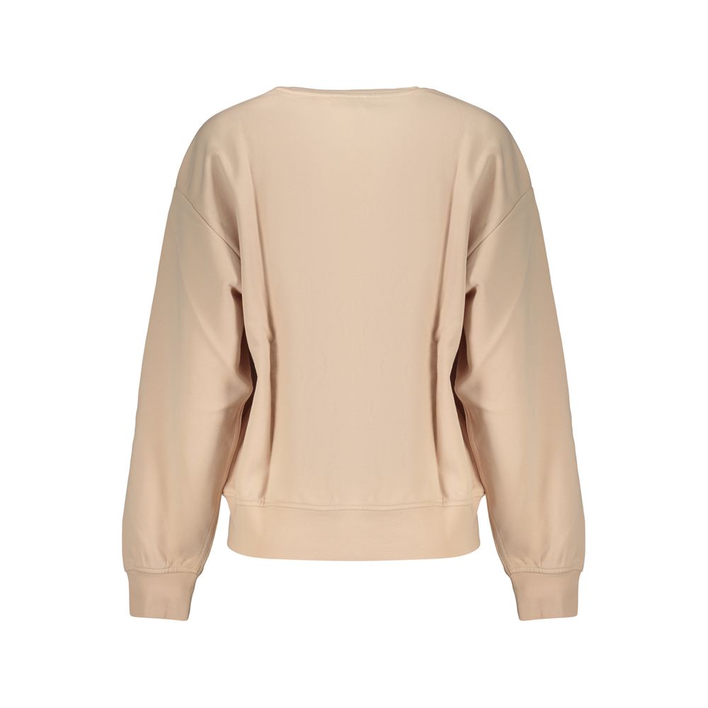 Calvin Klein Pink Cotton Women's Sweatshirt - GET THE BRAND