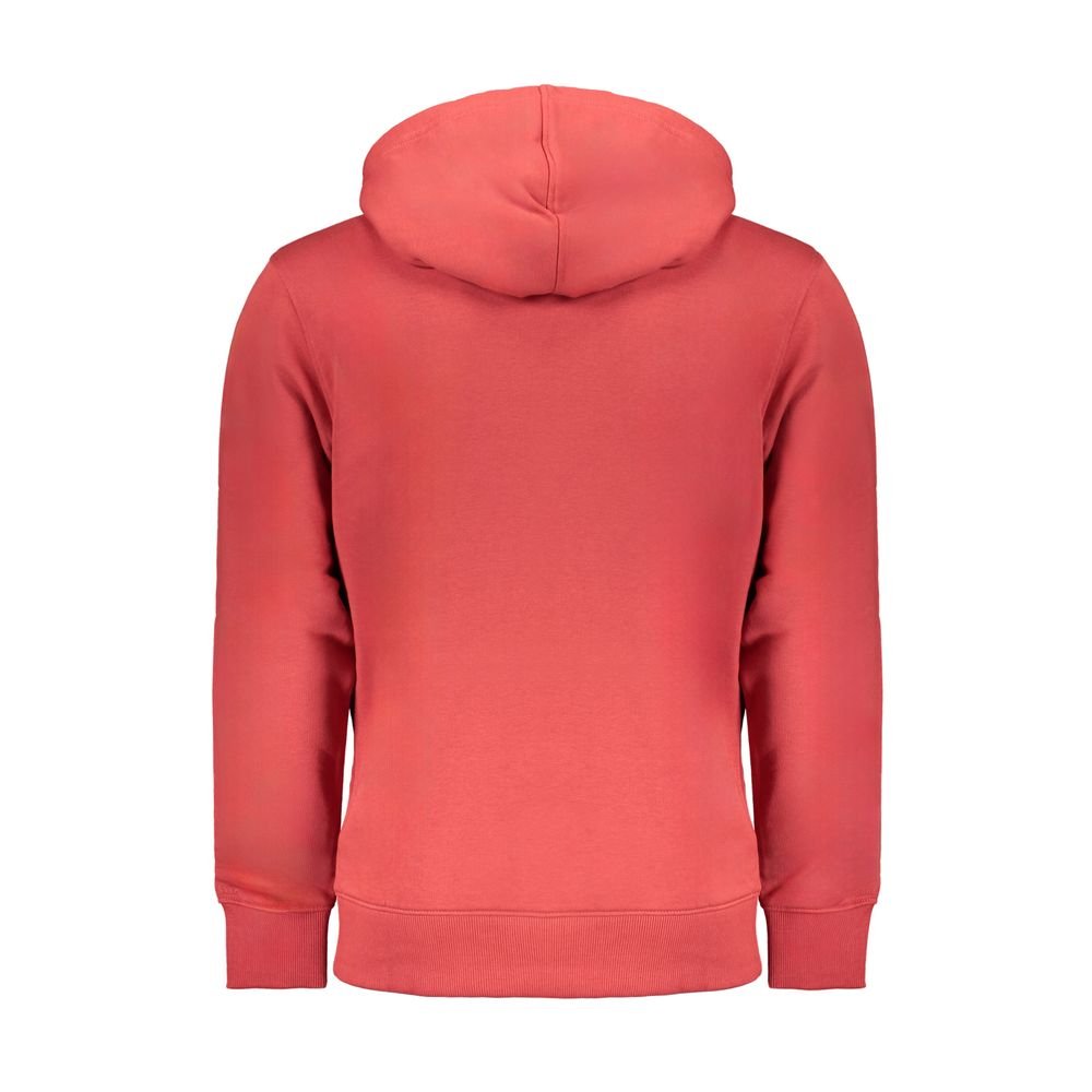 Calvin Klein Red Cotton Men Sweatshirt - GET THE BRAND
