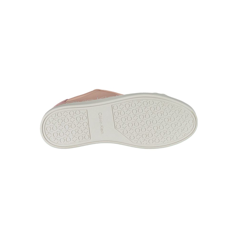 Calvin Klein Rosa Leather Women Sneaker - GET THE BRAND