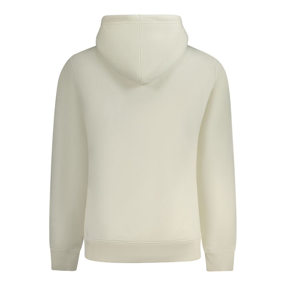 Calvin Klein White Cotton Men's Hoodie - GET THE BRAND