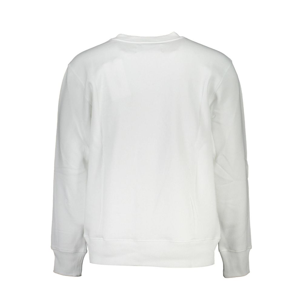 Calvin Klein White Cotton Men's Sweatshirt - GET THE BRAND