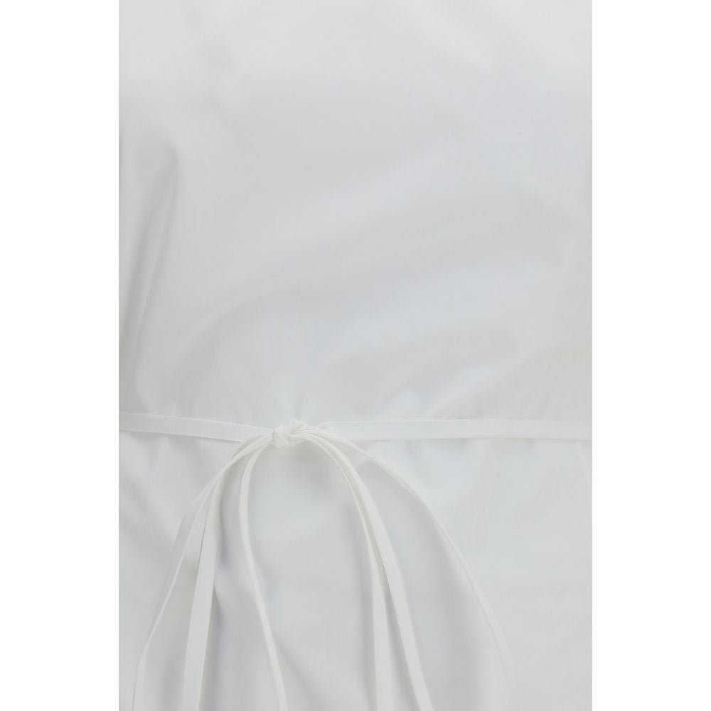 Calvin Klein White Cotton Shortsleeve Shirt - GET THE BRAND