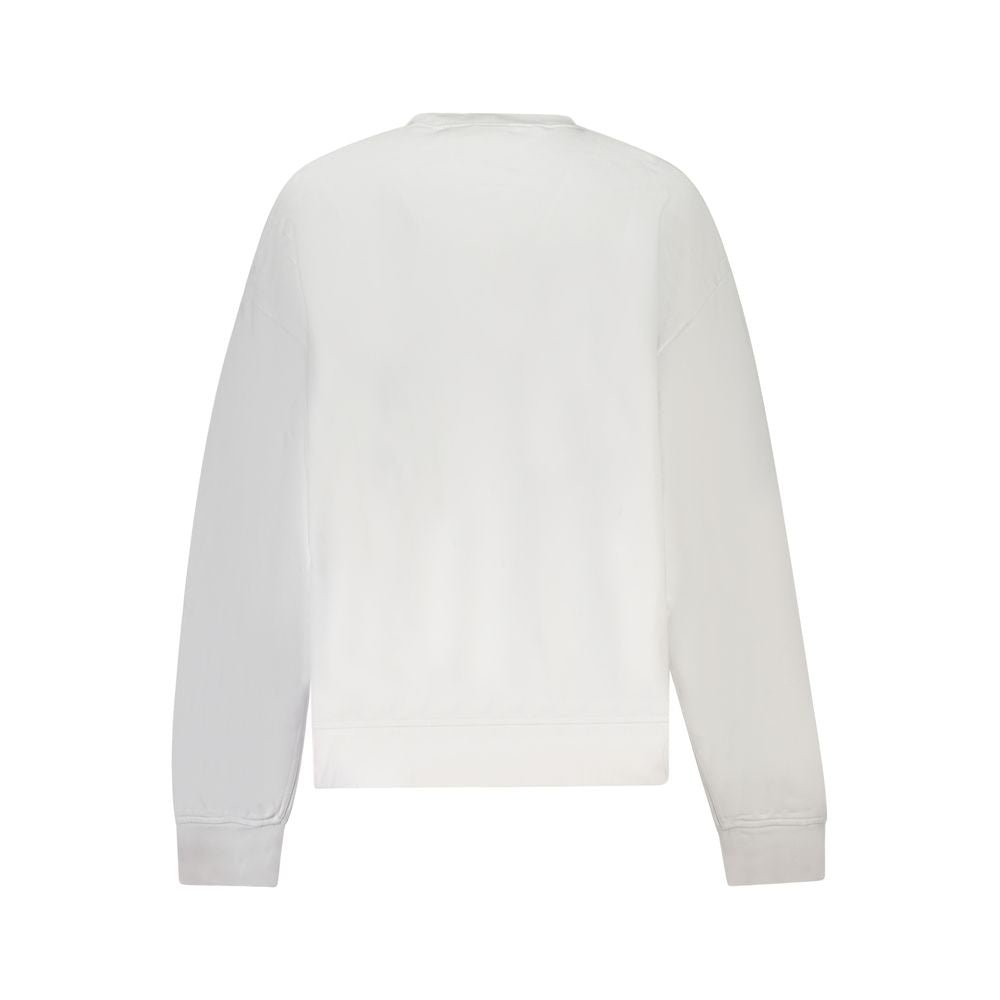 Calvin Klein White Cotton Women Sweatshirt - GET THE BRAND