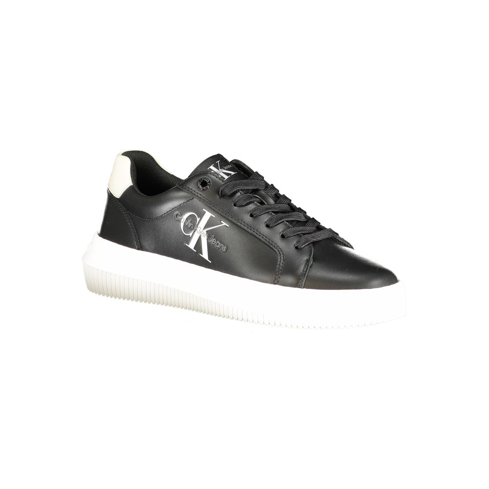 Calvin Klein White Polyester Men Sneaker - GET THE BRAND