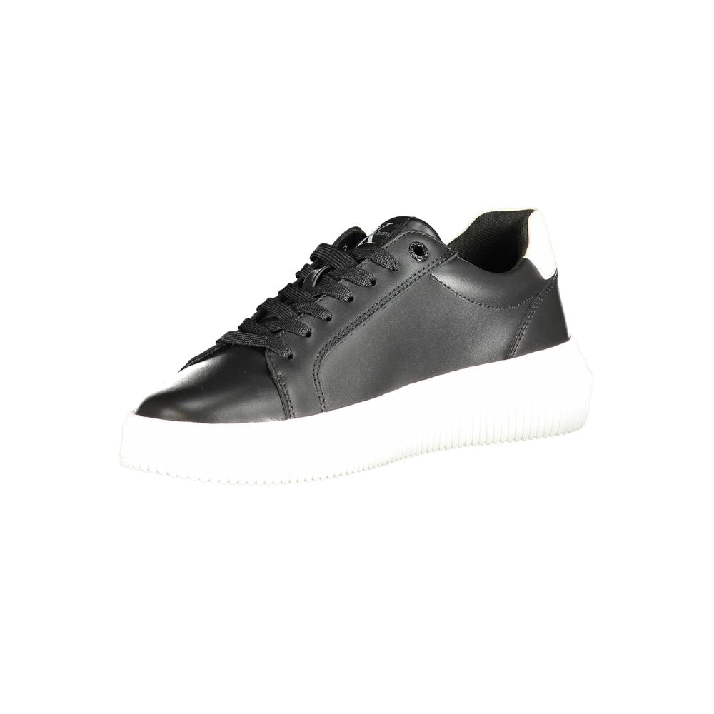 Calvin Klein White Polyester Men Sneaker - GET THE BRAND