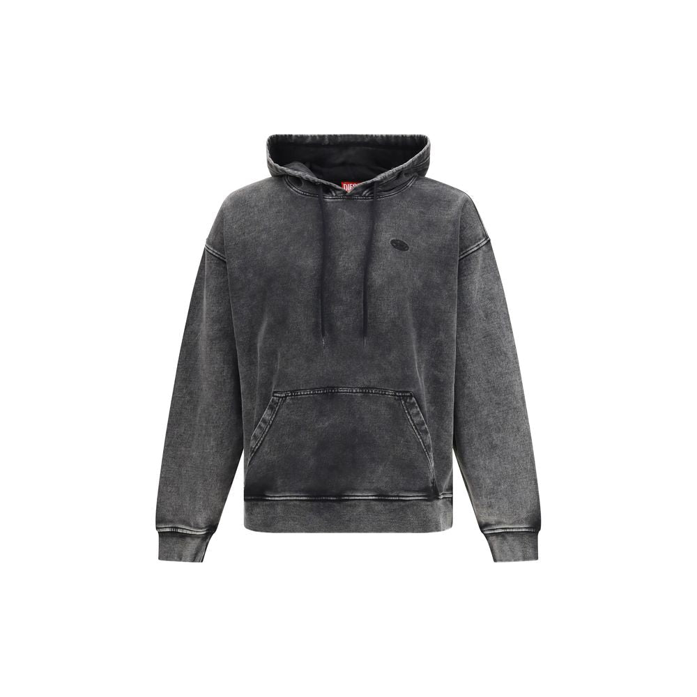 Diesel Black Cotton Sweatshirt - GET THE BRAND