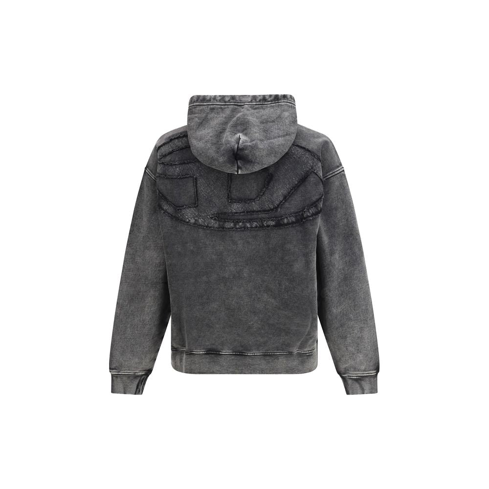 Diesel Black Cotton Sweatshirt - GET THE BRAND