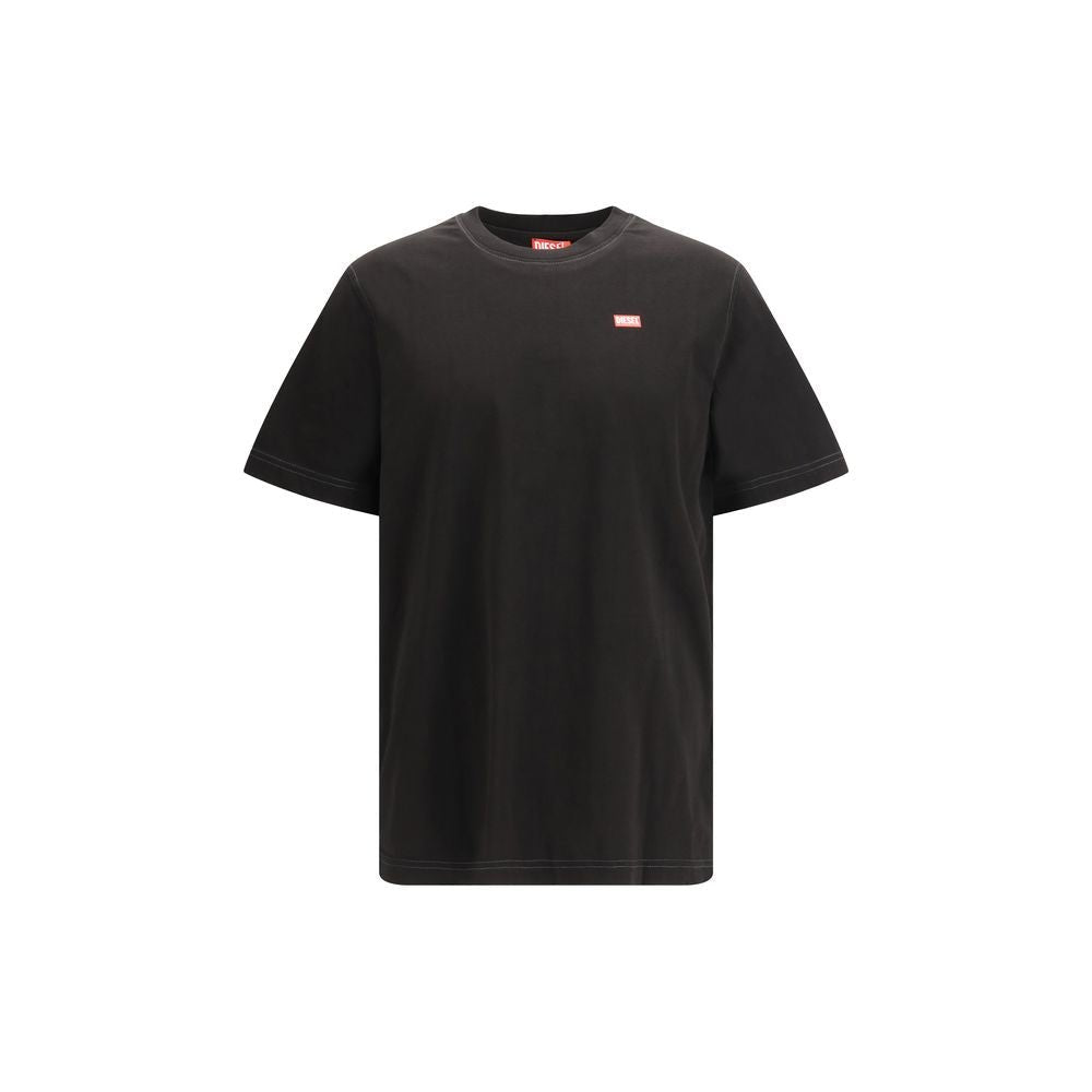 Diesel Black Cotton T-Shirt - GET THE BRAND