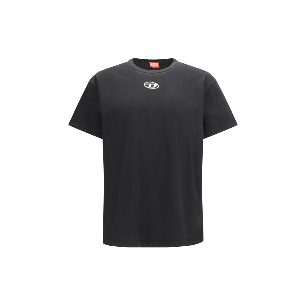 Diesel Black Cotton T-Shirt - GET THE BRAND