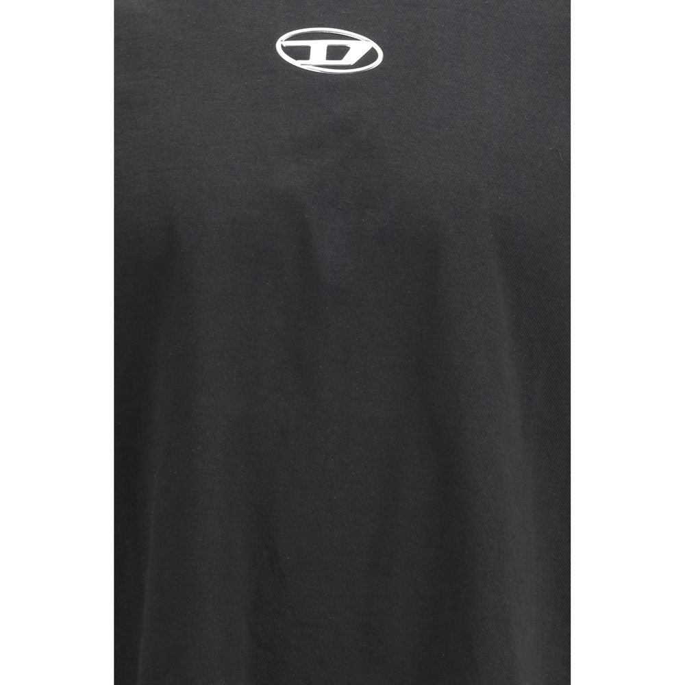 Diesel Black Cotton T-Shirt - GET THE BRAND