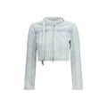 Diesel Blue Cotton Biker Jacket - GET THE BRAND