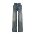 Diesel Blue Cotton Straight-Leg Jeans - GET THE BRAND