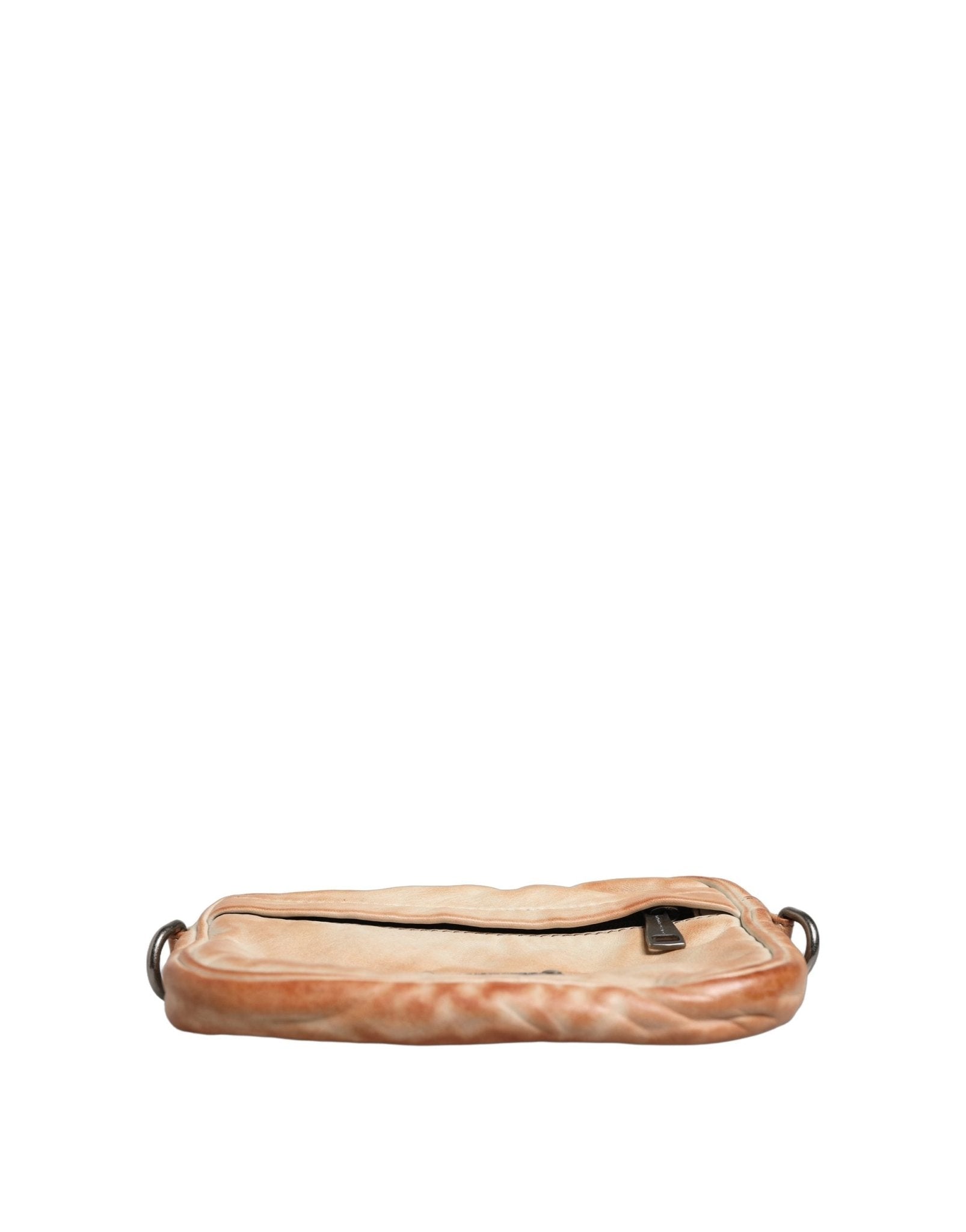 Dolce & Gabbana Beige Vintage Leather Logo Plaque Shoulder Borse Men Bag - GET THE BRAND