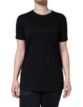 Dolce & Gabbana Black Cotton Crew Neck Short Sleeve T-shirt - GET THE BRAND
