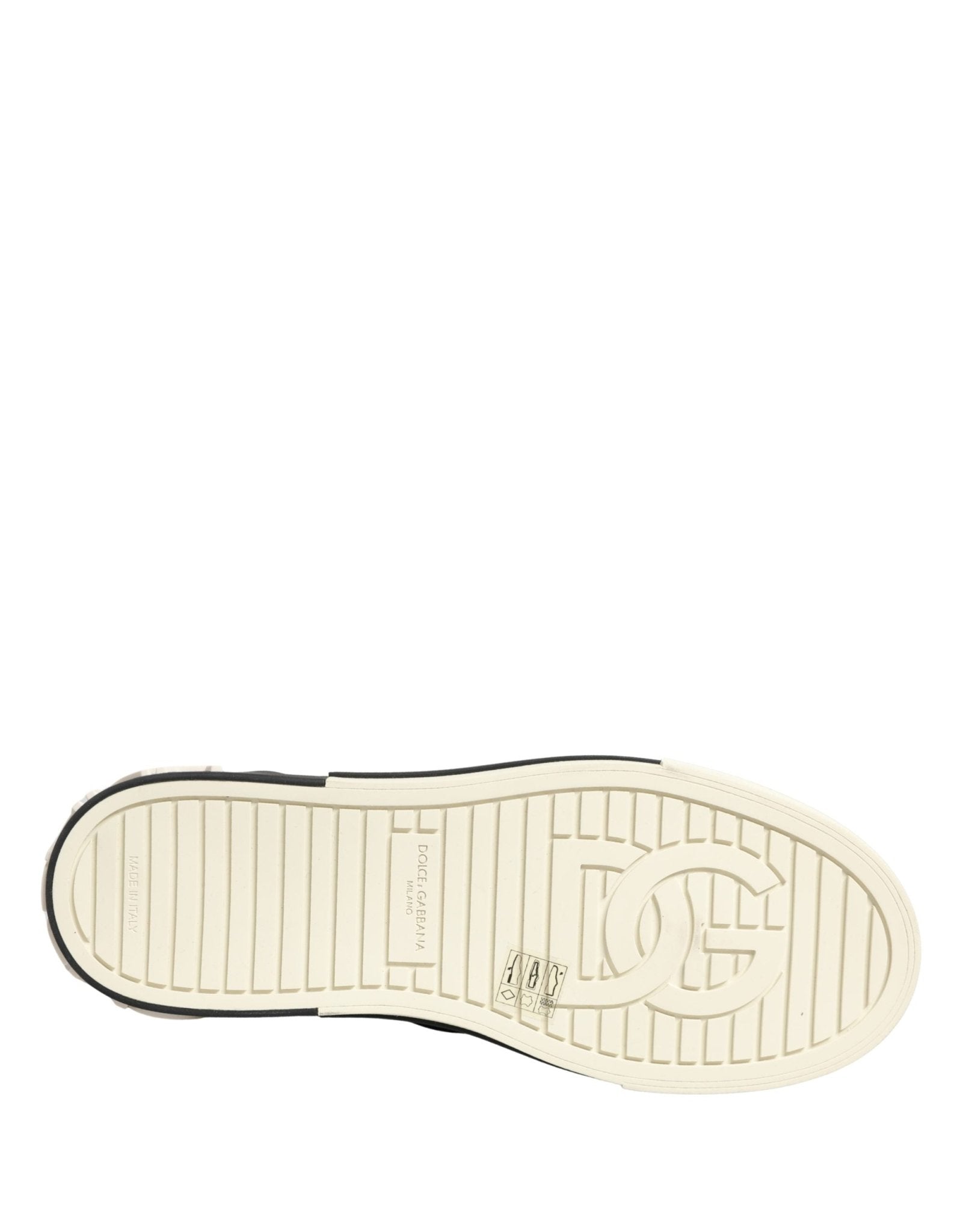 Dolce & Gabbana Black Quilted Slip On Low Top Sneakers Shoes - GET THE BRAND