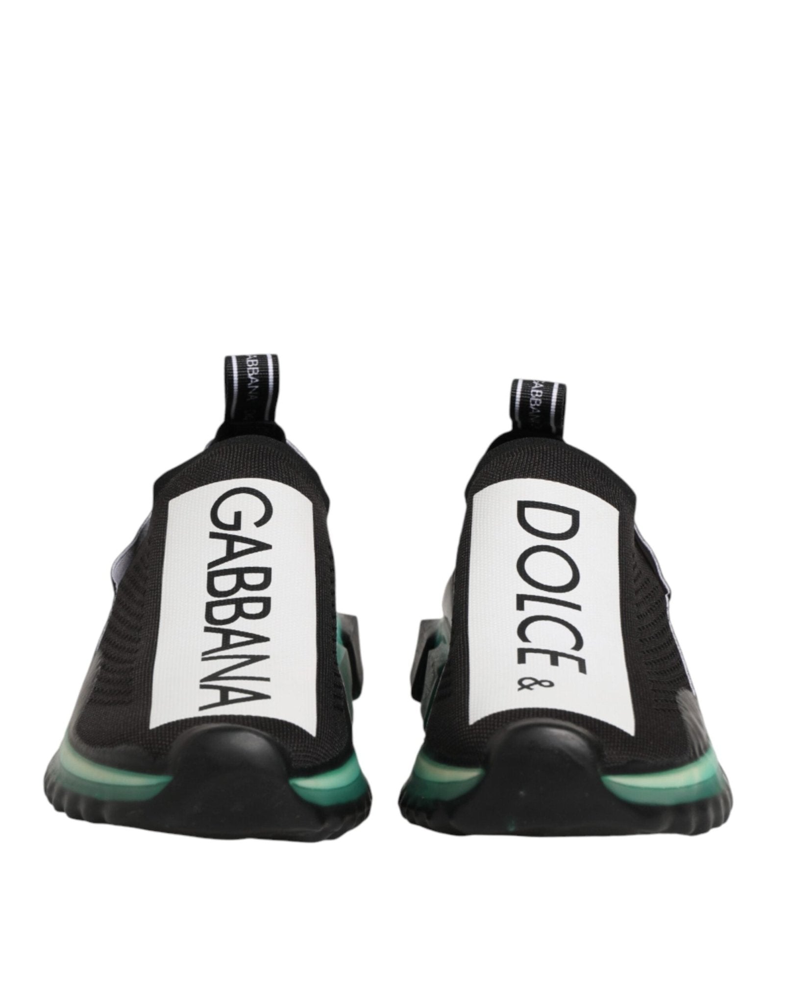 Dolce & Gabbana Black Slip On Sorrento Men Sneakers Shoes - GET THE BRAND