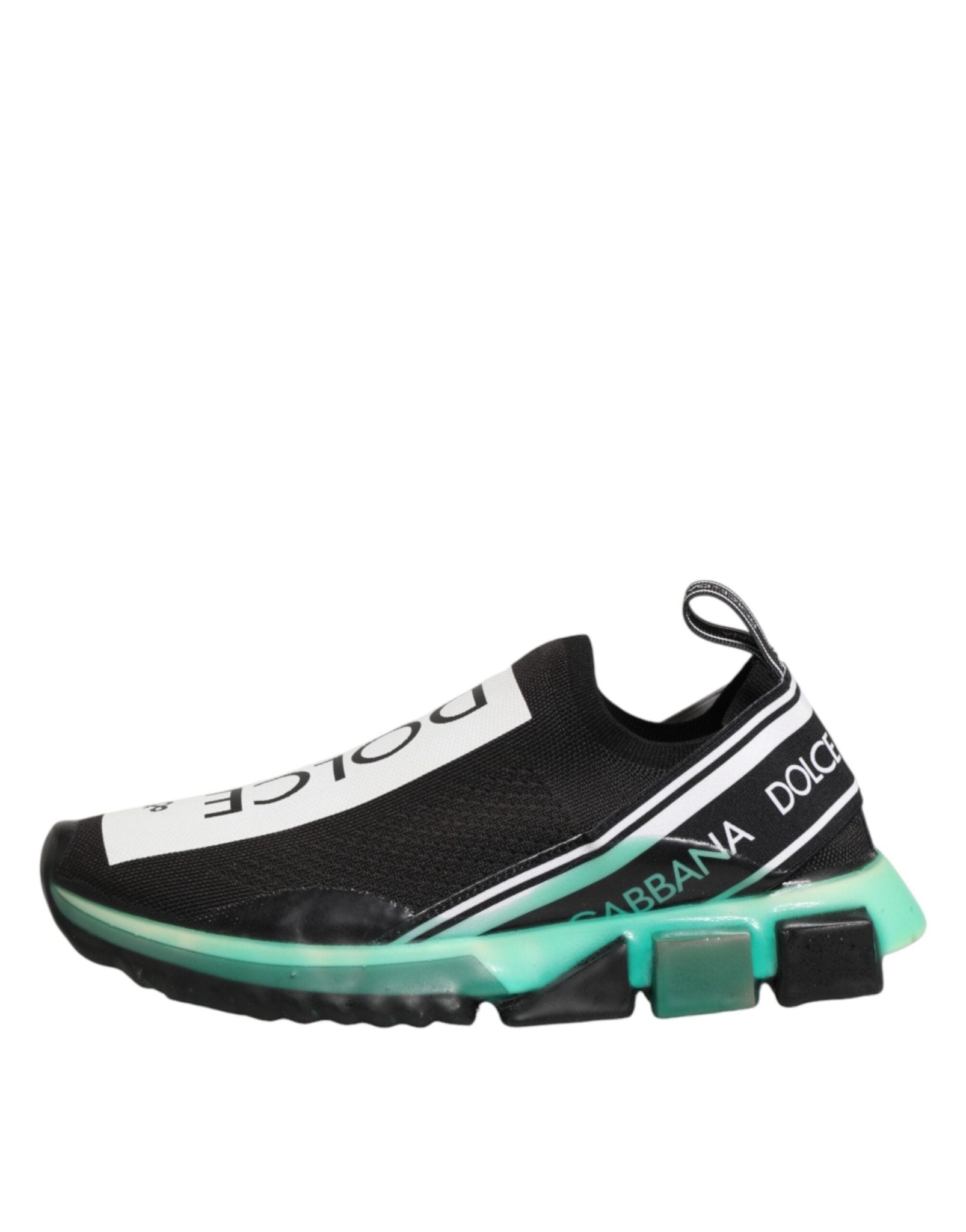 Dolce & Gabbana Black Slip On Sorrento Men Sneakers Shoes - GET THE BRAND