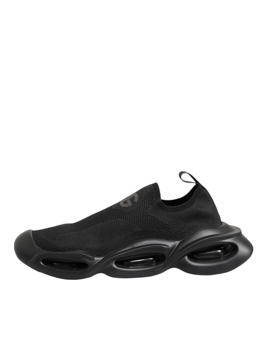 Dolce & Gabbana Black Slip On Wave Low Top Sneakers Shoes - GET THE BRAND