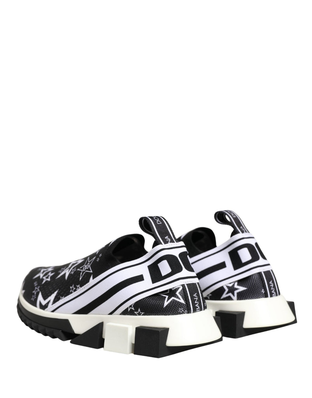 Dolce & Gabbana Black Stars Logo SORRENTO Sneakers Shoes - GET THE BRAND