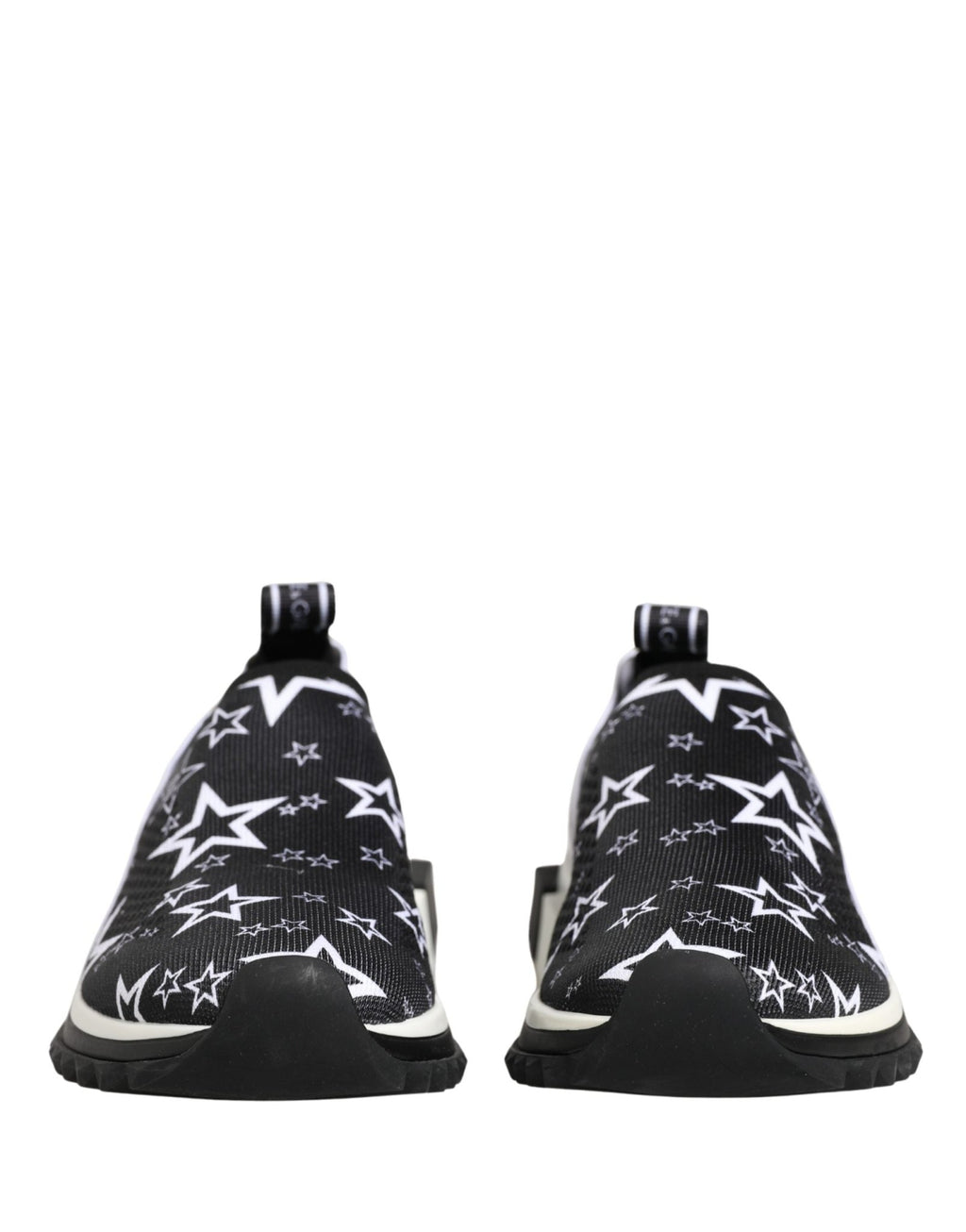Dolce & Gabbana Black Stars Logo SORRENTO Sneakers Shoes - GET THE BRAND
