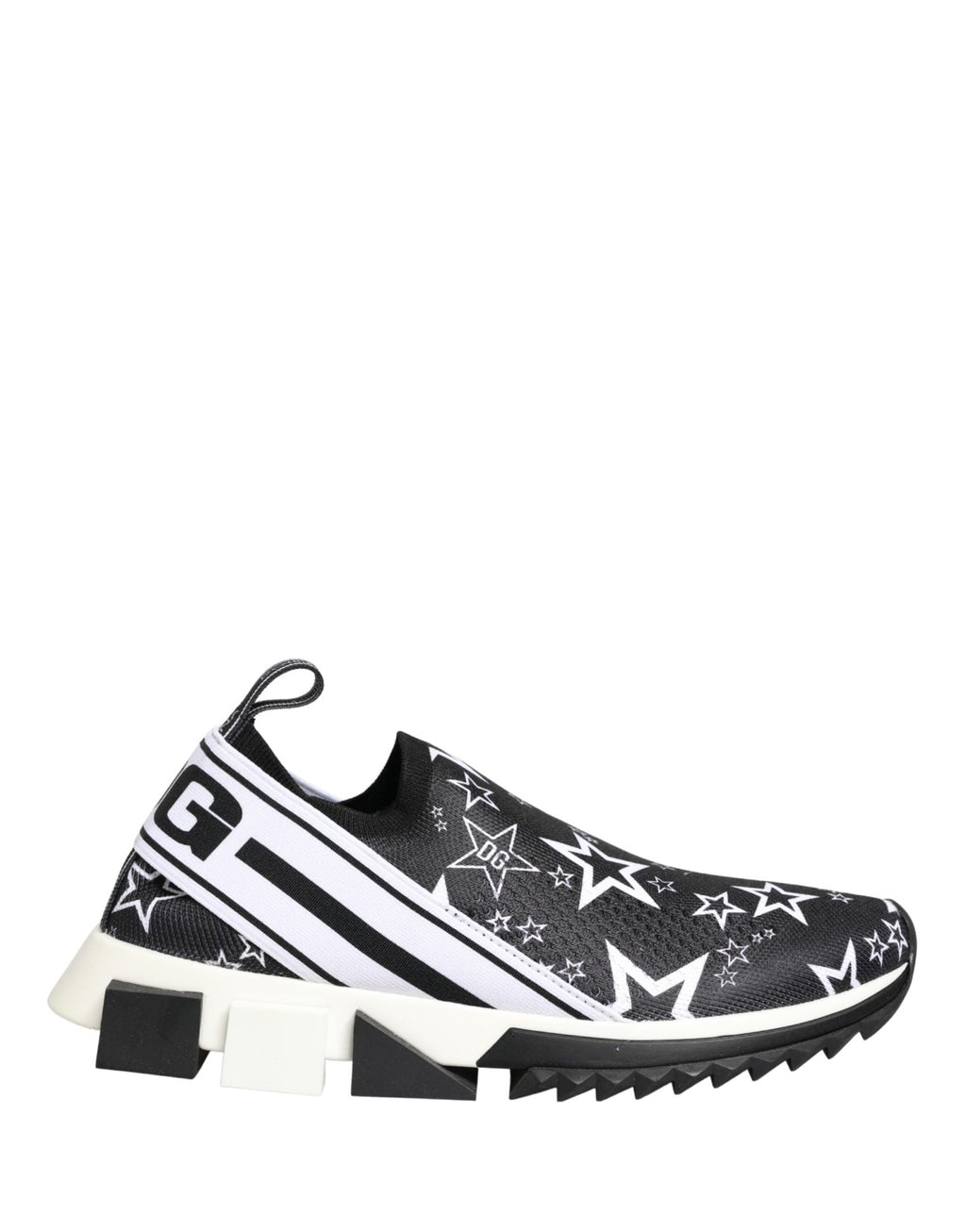 Dolce & Gabbana Black Stars Logo SORRENTO Sneakers Shoes - GET THE BRAND
