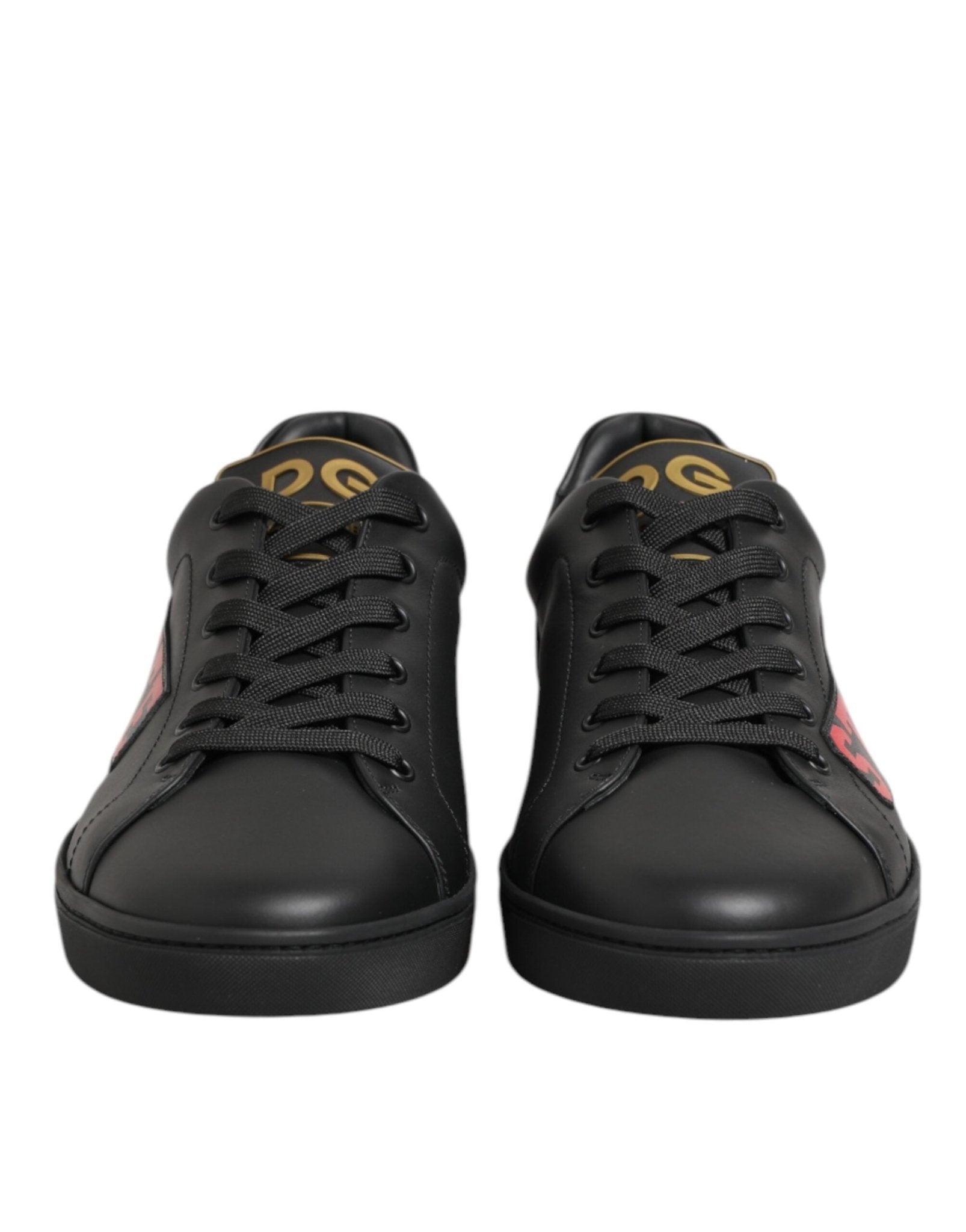 Dolce & Gabbana Black Street Life Low Top Men Sneakers Shoes - GET THE BRAND