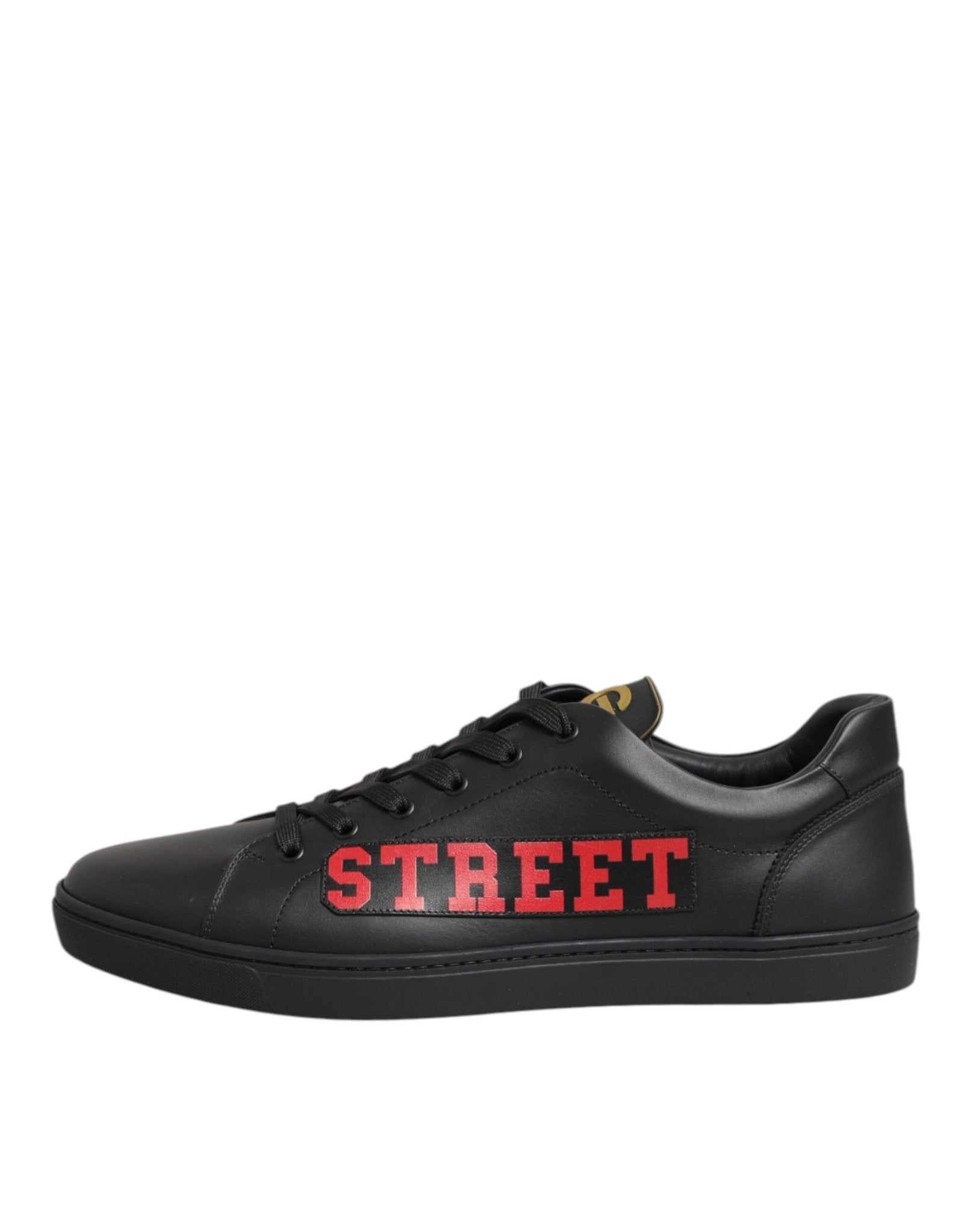 Dolce & Gabbana Black Street Life Low Top Men Sneakers Shoes - GET THE BRAND