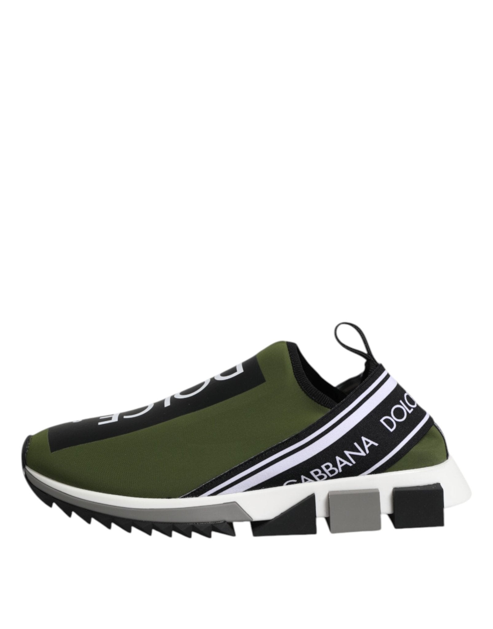 Dolce & Gabbana Green Logo Low Top Sorrento Men Sneakers Shoes - GET THE BRAND