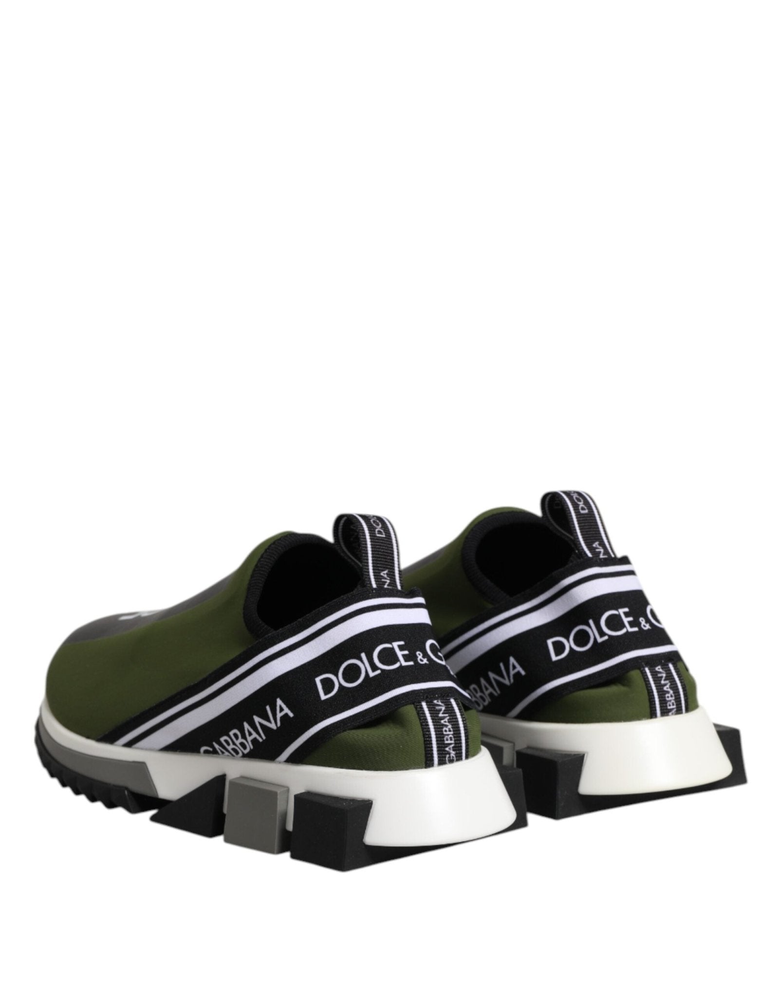 Dolce & Gabbana Green Logo Low Top Sorrento Men Sneakers Shoes - GET THE BRAND