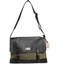 Dolce & Gabbana Military Green Two Tone Messenger Shoulder Borse Men Bag - GET THE BRAND