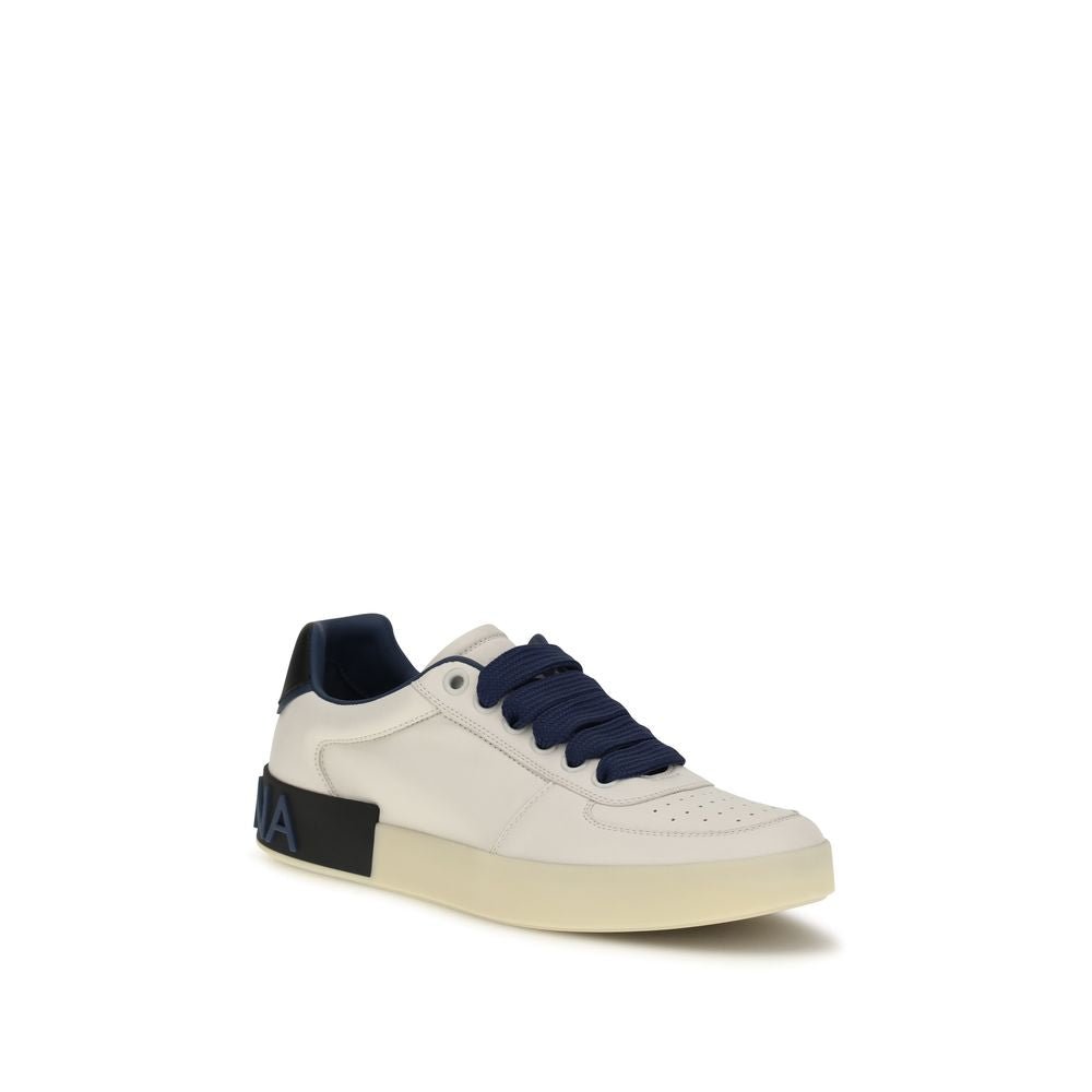 Dolce & Gabbana Multicolor Calf Leather Bos Taurus Low Top Sneakers - GET THE BRAND