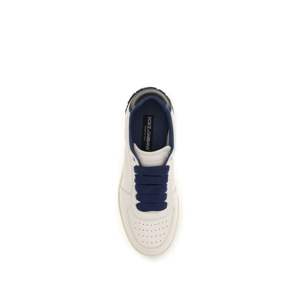 Dolce & Gabbana Multicolor Calf Leather Bos Taurus Low Top Sneakers - GET THE BRAND