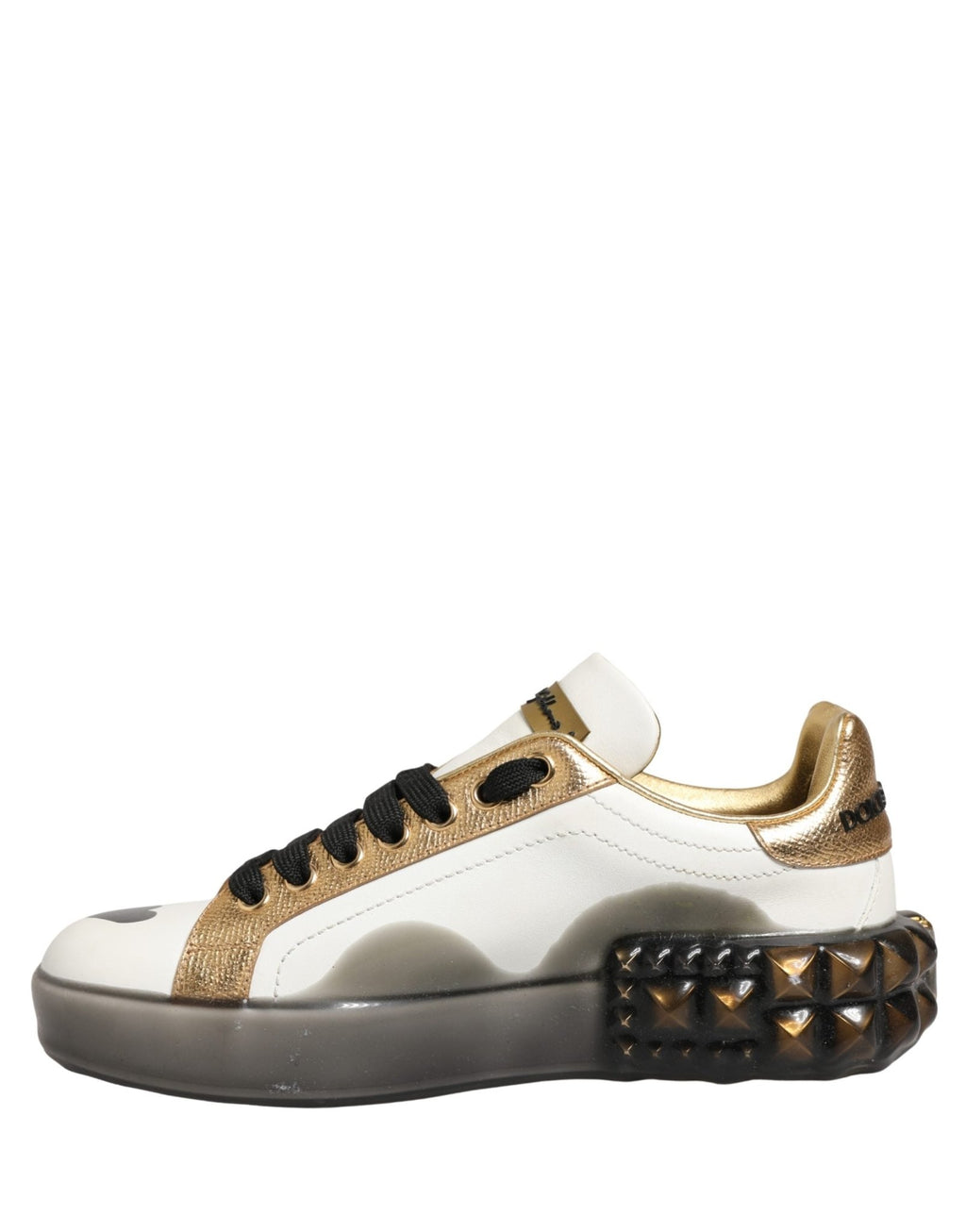 Dolce & Gabbana Multicolor Crystal StuddedLOVE Sneakers Shoes - GET THE BRAND