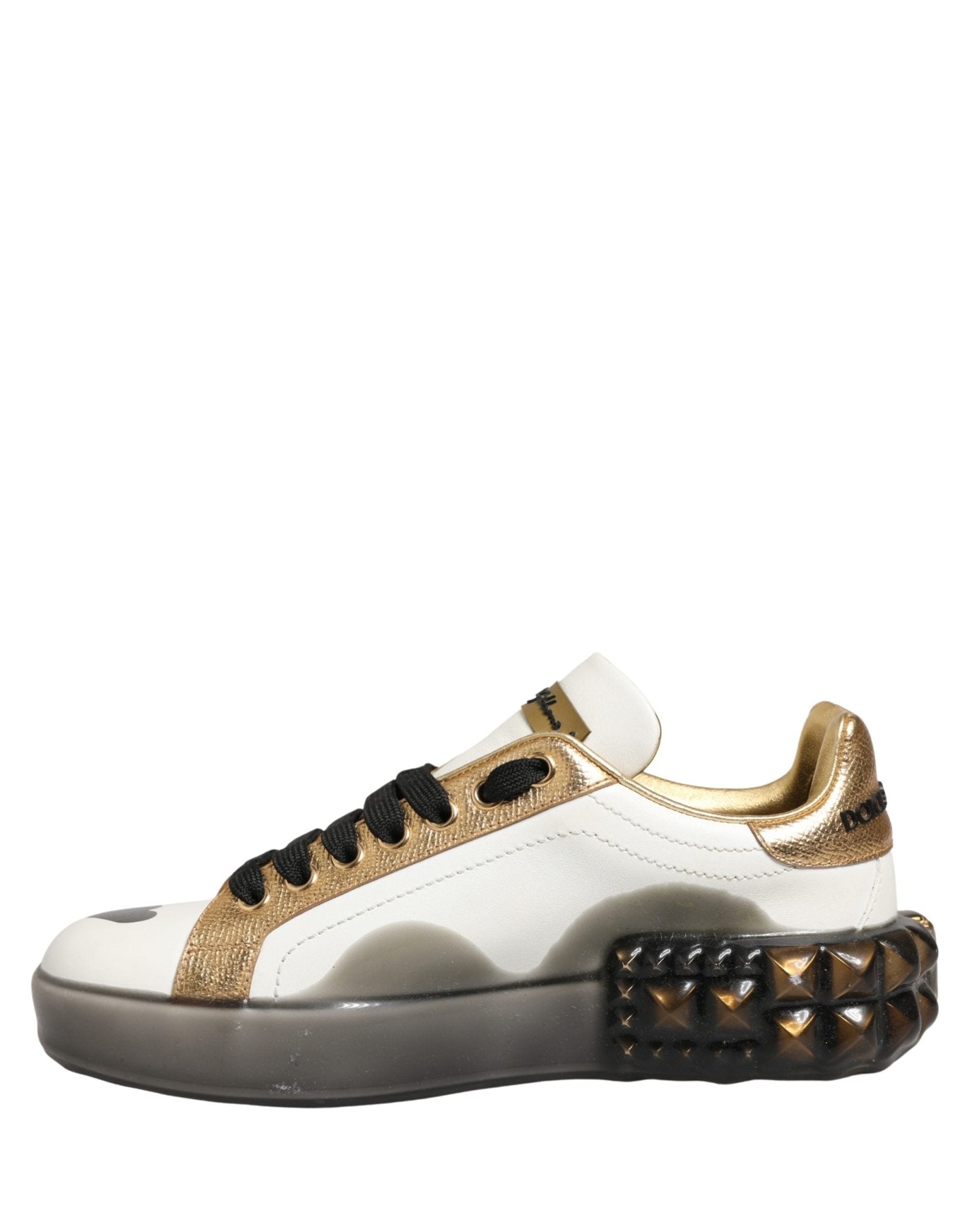 Dolce & Gabbana Multicolor Crystal StuddedLOVE Sneakers Shoes - GET THE BRAND