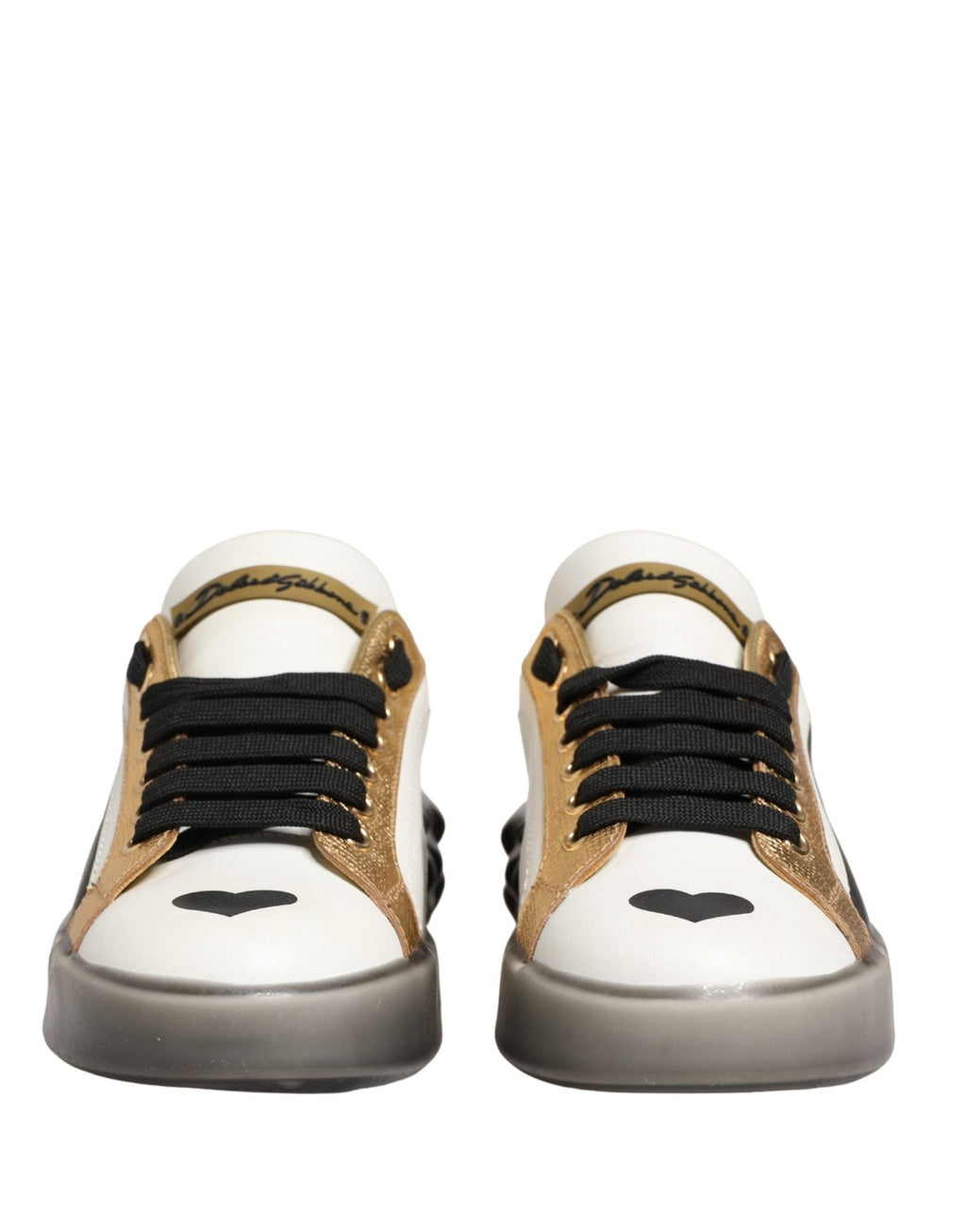 Dolce & Gabbana Multicolor Crystal StuddedLOVE Sneakers Shoes - GET THE BRAND