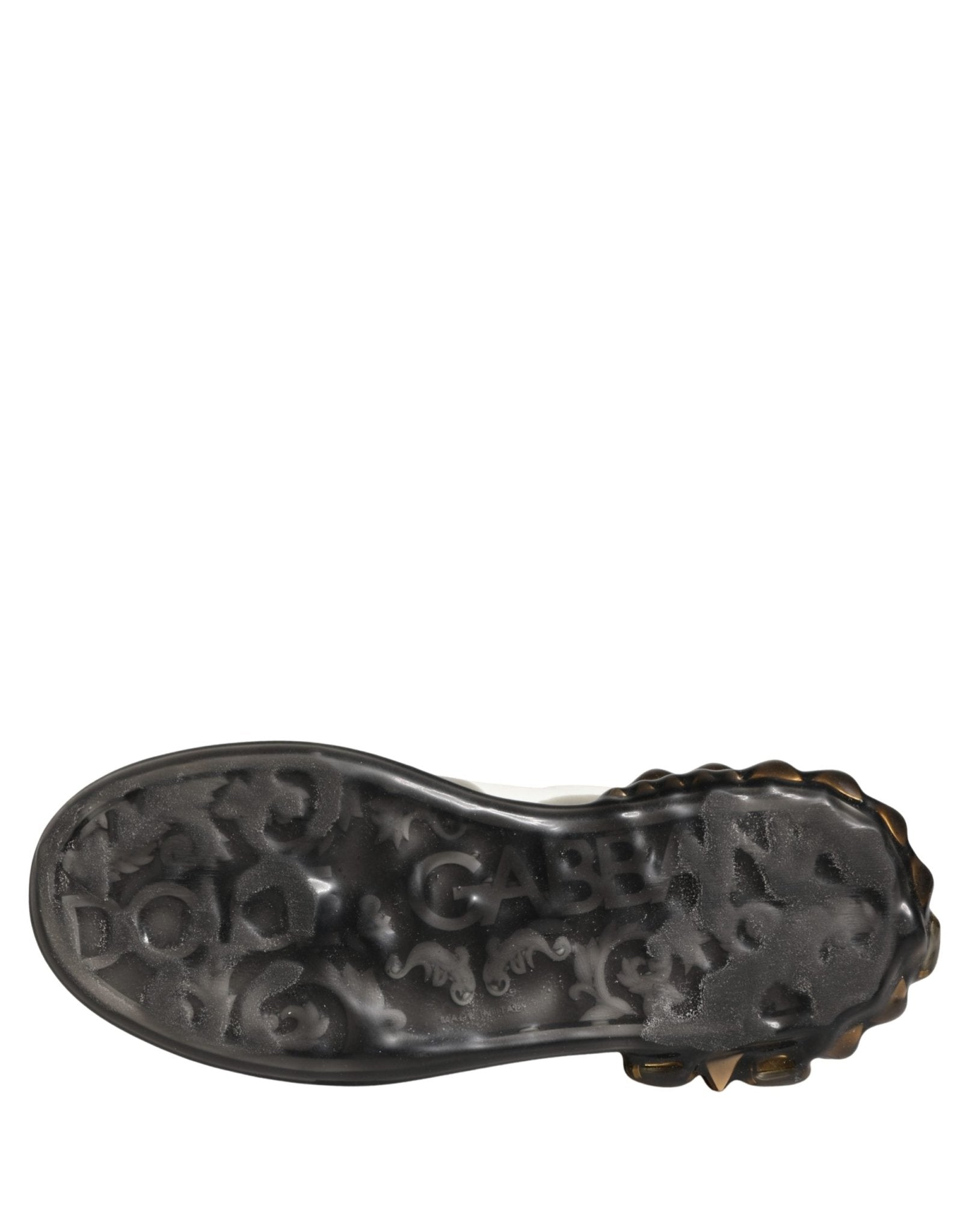Dolce & Gabbana Multicolor Crystal StuddedLOVE Sneakers Shoes - GET THE BRAND