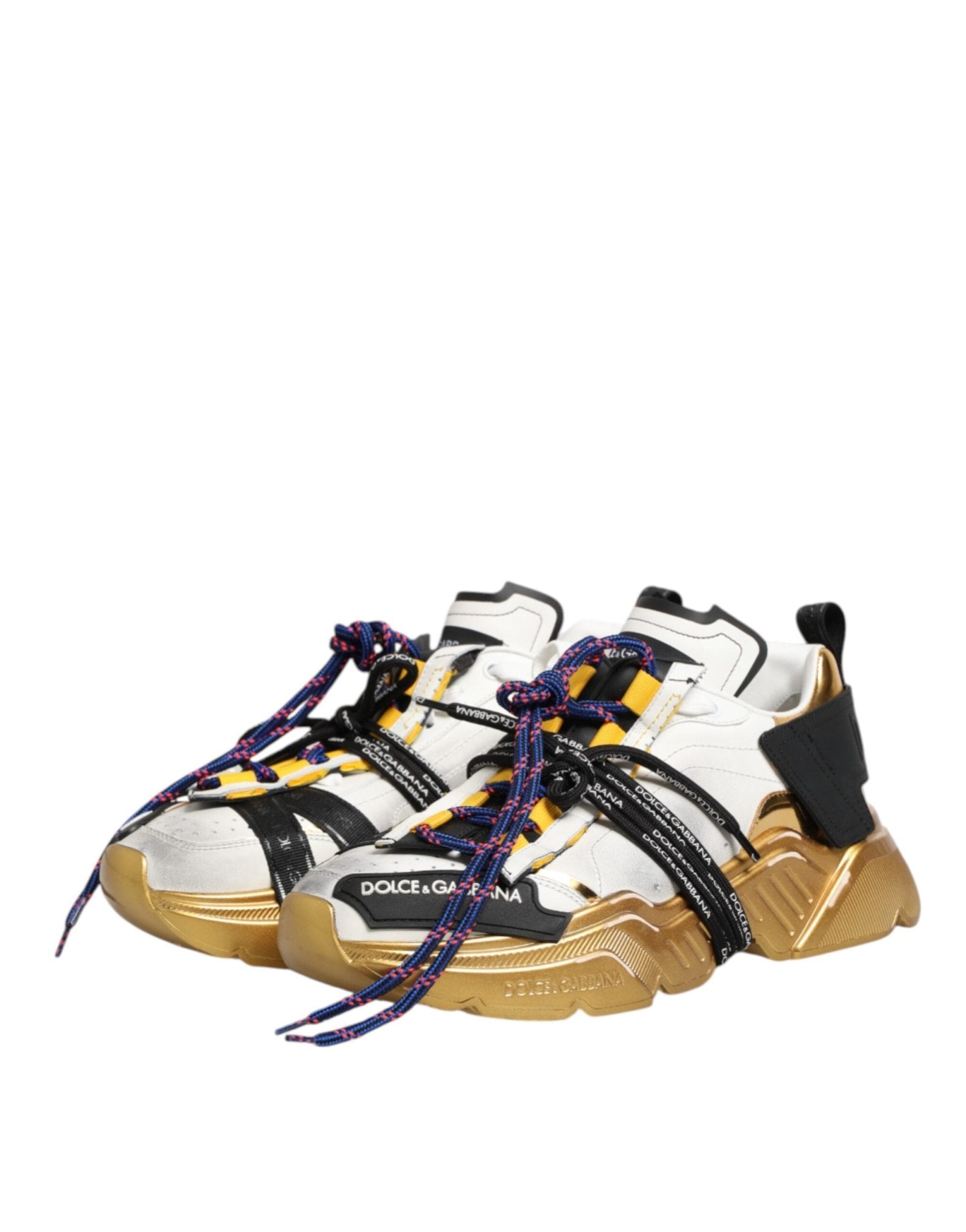 Dolce & Gabbana Multicolor Daymaster Low Top Sneakers Shoes - GET THE BRAND