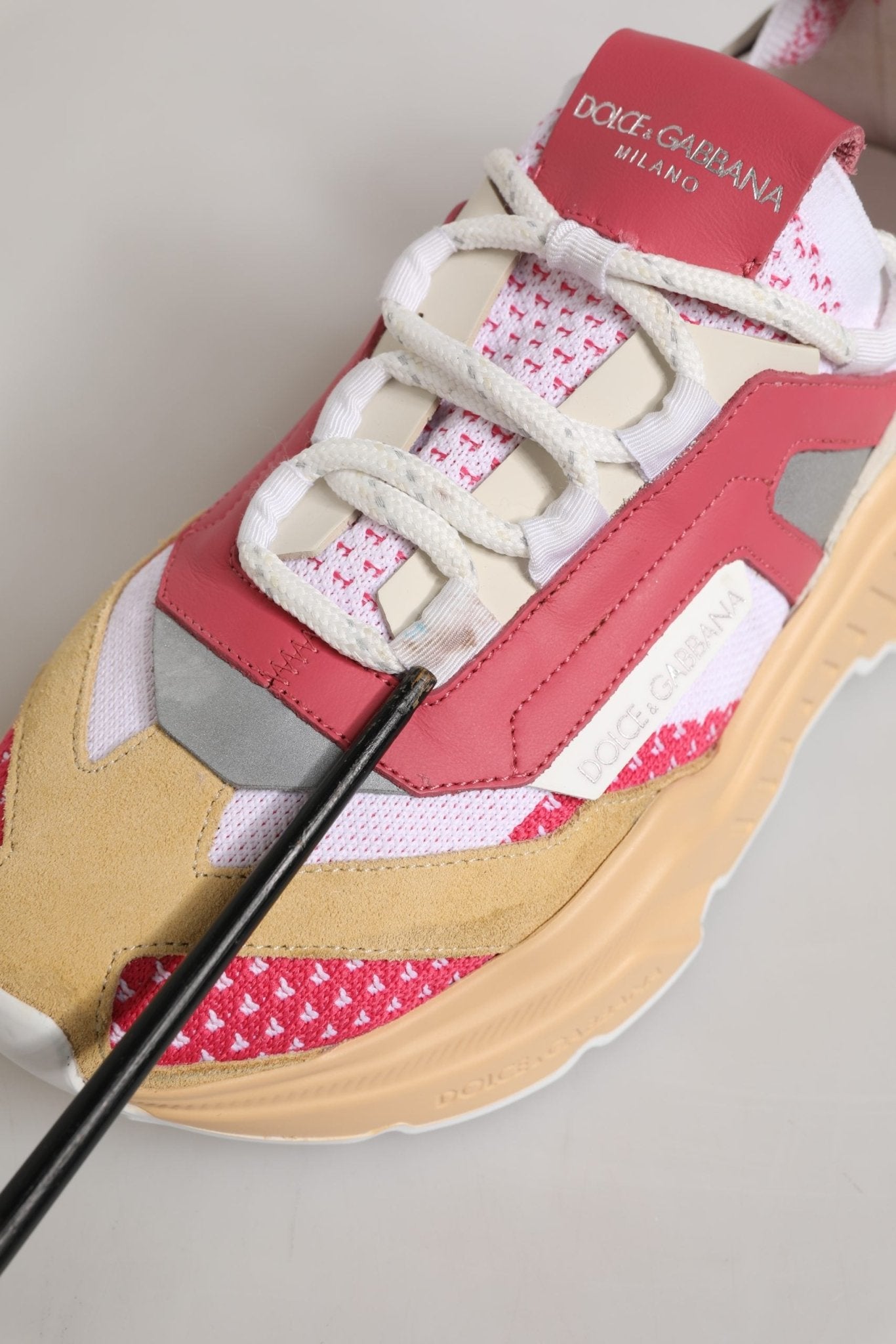 Dolce & Gabbana Multicolor Daymaster Low Top Sneakers Shoes - GET THE BRAND