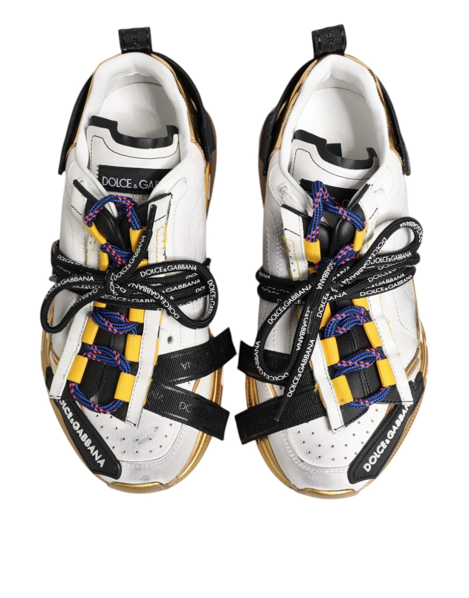 Dolce & Gabbana Multicolor Daymaster Low Top Sneakers Shoes - GET THE BRAND