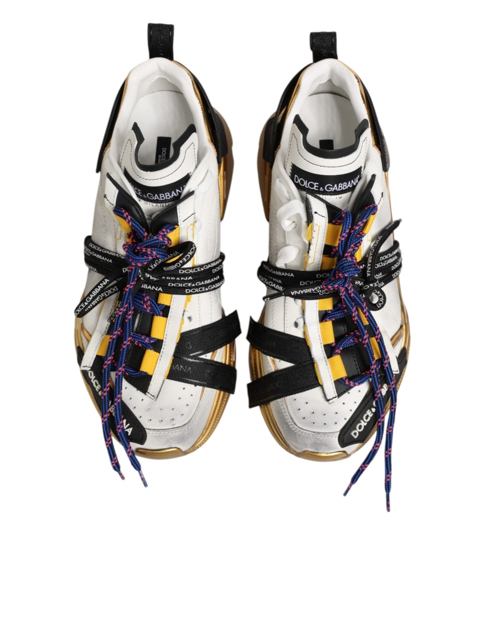 Dolce & Gabbana Multicolor Daymaster Low Top Sneakers Shoes - GET THE BRAND