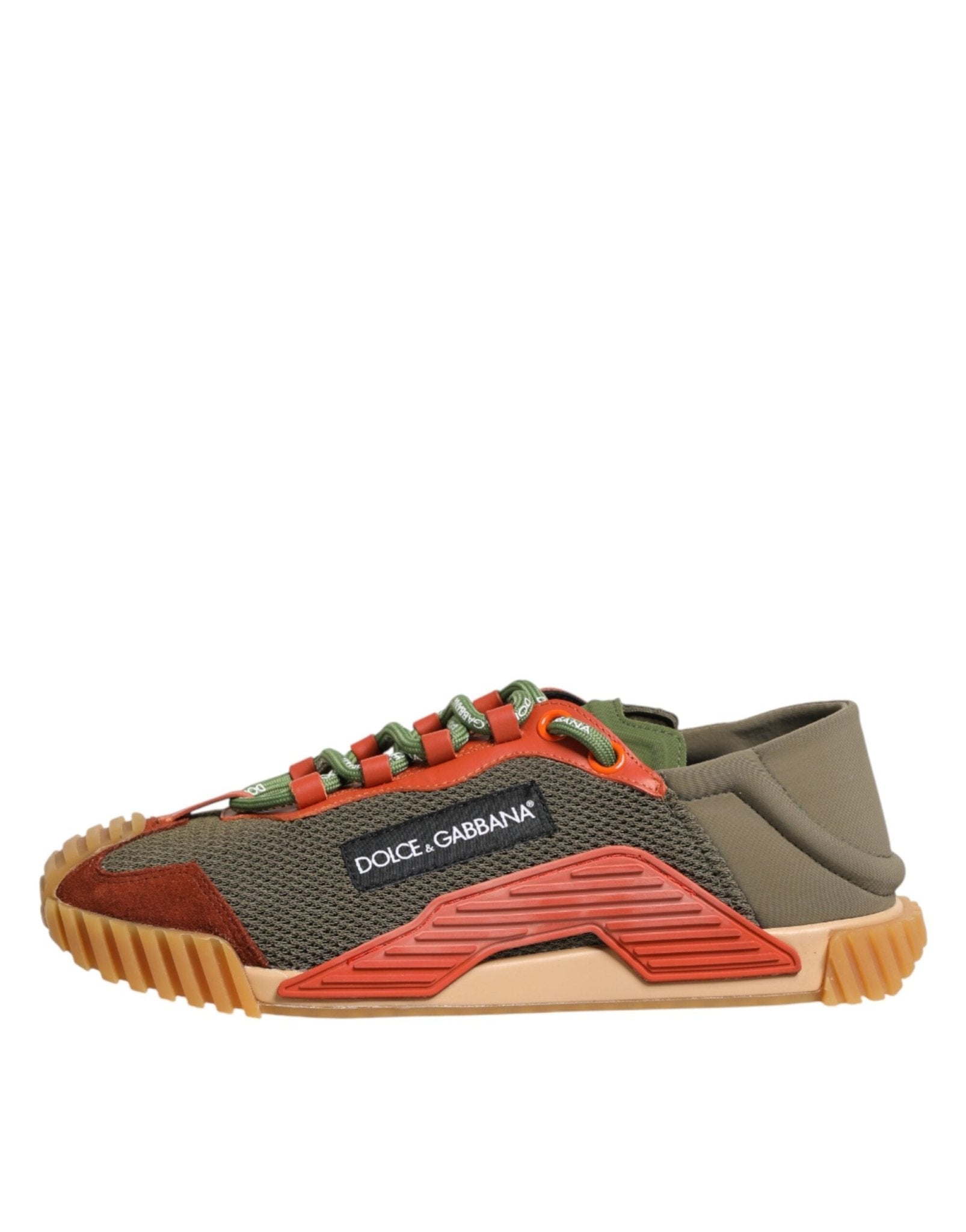 Dolce & Gabbana Multicolor Lace Up Low Top NS1 Sneakers Shoes - GET THE BRAND