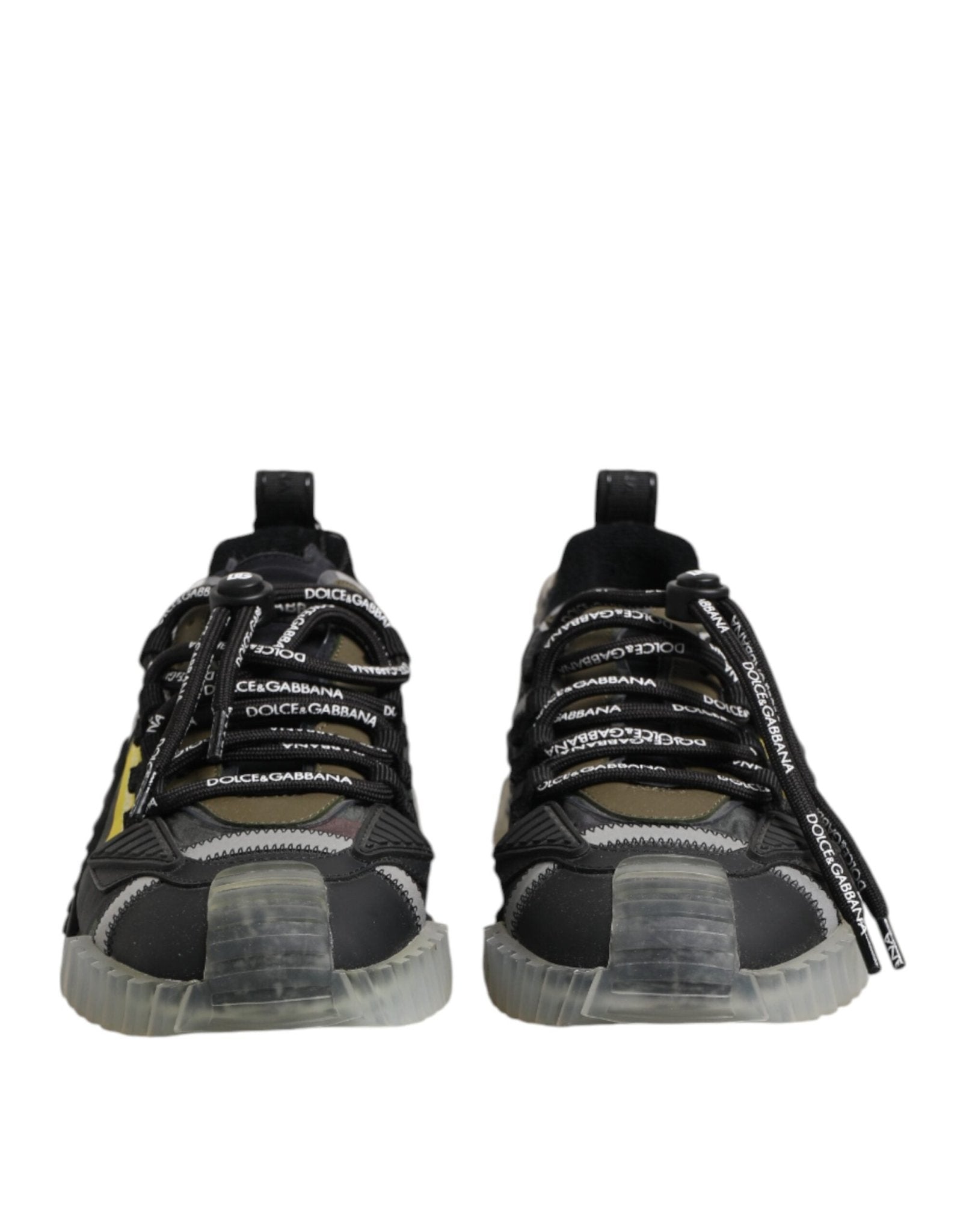 Dolce & Gabbana Multicolor Lace Up Low Top NS1 Sneakers Shoes - GET THE BRAND