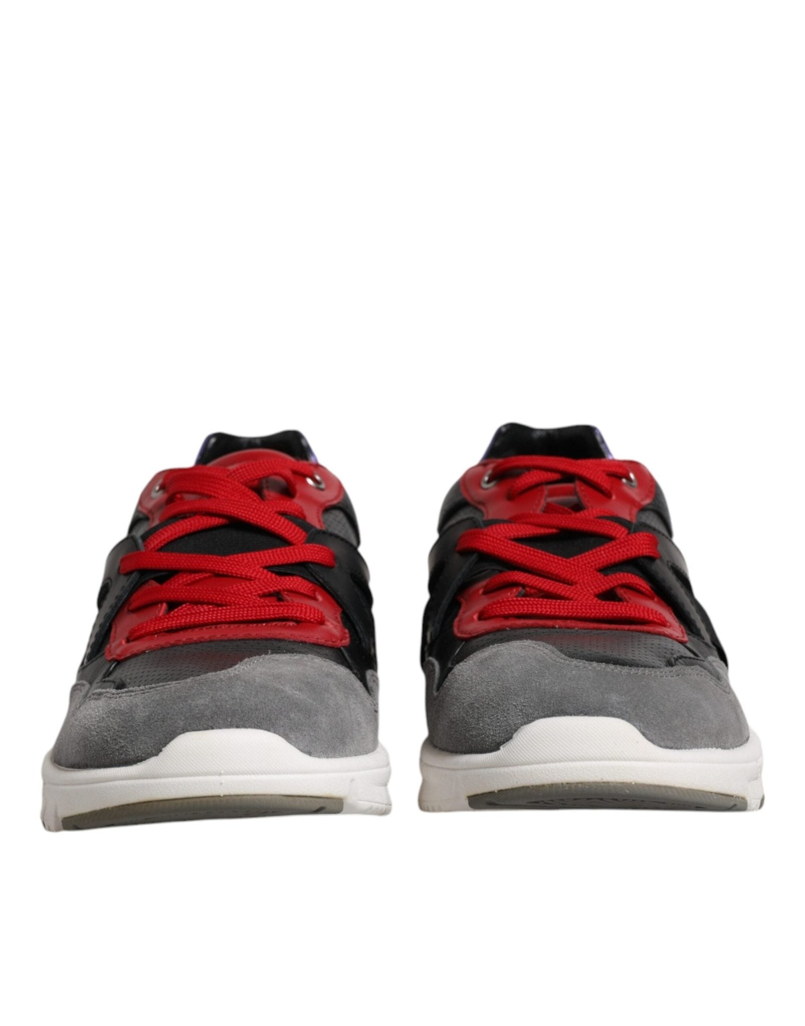 Dolce & Gabbana Multicolor Leather Suede Low Top Sneakers Shoes - GET THE BRAND